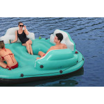 Nafukovací ostrov Bestway 43407 Sunny Lounge 291 x 265 x 83 cm Zelený